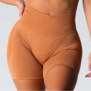 NVGTN Terracotta Contour Seamless Shorts